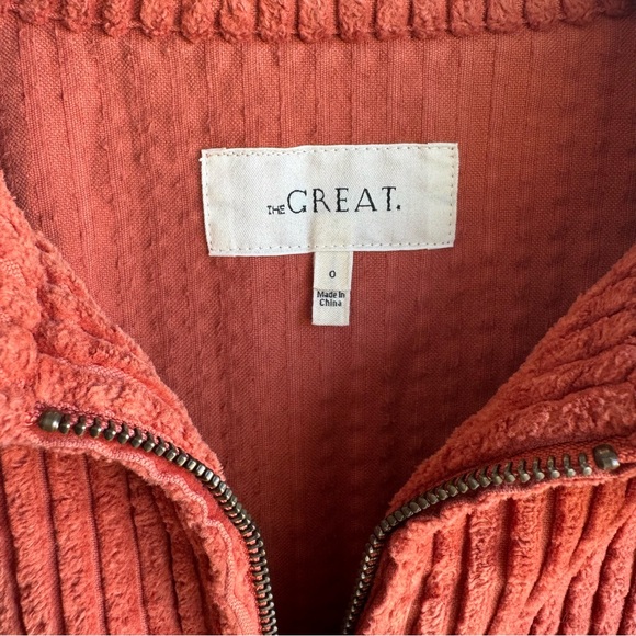 THE GREAT Corduroy The Mechanic Jacket - Picture 6 of 9